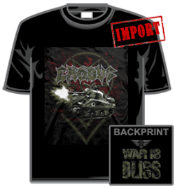 Exodus Tshirt - Tank - War Is Bliss