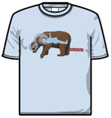 Fall Out Boy Tshirt - Bear & Child