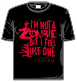 Falling In Reverse Tshirt - Zombie