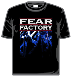 Fear Factory Tshirt - Fear Is The Mind