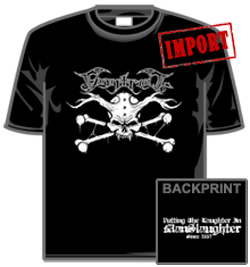 Finntroll Tshirt - Crossbones