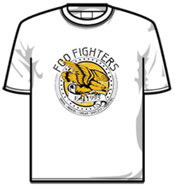 Foo Fighters Tshirt - Eagle