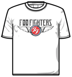 Foo Fighters Tshirt - Flash Wings