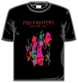 Foo Fighters Tshirt - Light Album