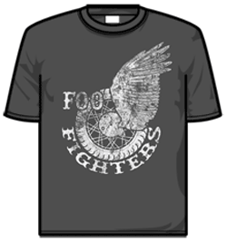 Foo Fighters Tshirt - Wings