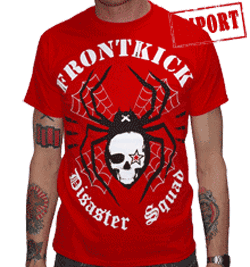 Frontkick Tshirt - Disaster Squad