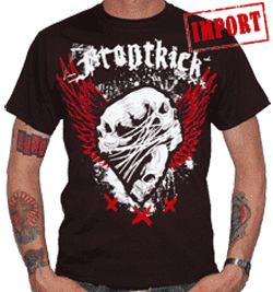 Frontkick Tshirt - Skull Wings