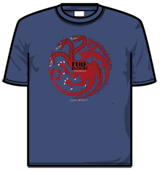 Game Of Thrones Tshirt - Fire Blood