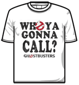 Ghostbusters Tshirt - Who You Gonna