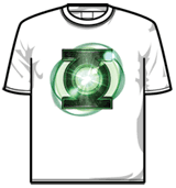 Green Lantern Tshirt - Logo Glow