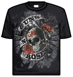 Guns N Roses Tshirt - Fire Power
