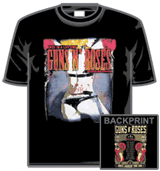 Guns N Roses Tshirt - Once In A Lifetime
