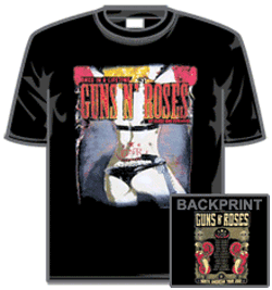 Guns N Roses Tshirt - Once In A Lifetime