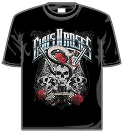Guns N Roses Tshirt - Snake Bottles