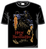 Hammer Horror Tshirt - House On Haunted Hill