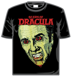 Hammer Horror Tshirt - Scars