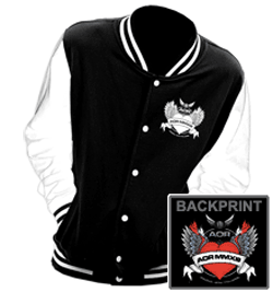 Hard Rock Hell Aor Jacket - Hrh Aor Varsity