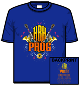 Hard Rock Hell Prog Tshirt - Hrh Prog Blue