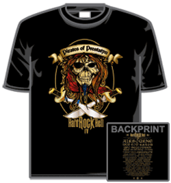 Hard Rock Hell Tshirt - Pirate