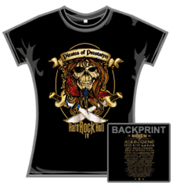 Hard Rock Hell Tshirt - Pirate