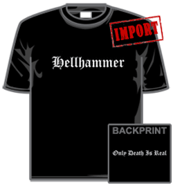 Hellhammer Tshirt - Oldeng Logo