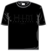 Him Tshirt - Love Metal Black