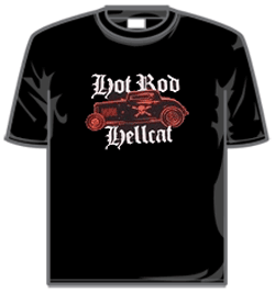 Hot Rod Tshirt - Car Red