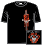 Hot Rod Tshirt - To Hell V8