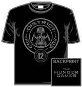 Hunger Games Tshirt - District 12 Seal