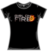 Hunger Games Tshirt - Girl On Fire