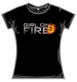 Hunger Games Tshirt - Girl On Fire