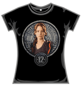 Hunger Games Tshirt - Katniss In Stone Seal