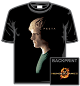 Hunger Games Tshirt - Peeta One Sheet