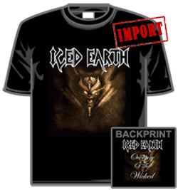Iced Earth Tshirt - Wicked Set