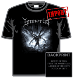 Immortal Tshirt - Beasts Of Prey