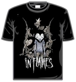 In Flames Tshirt - Collage