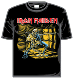 Iron Maiden Tshirt - Piece Of Mind
