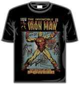 Iron Man Tshirt - Birth Of Power