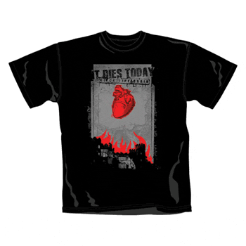 It Dies Today T Shirt - Heart