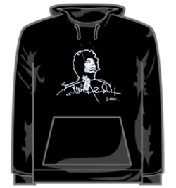 Jimi Hendrix Hoodie - Signature Foil