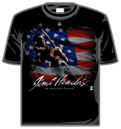 Jimi Hendrix Tshirt - American Music