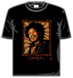Jimi Hendrix Tshirt - Jimi Frame