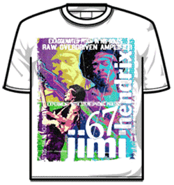Jimi Hendrix Tshirt - Raw