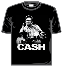 Johnny Cash Tshirt - Flippinand#039;