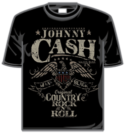 Johnny Cash Tshirt - Rock N Roll