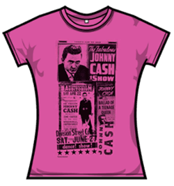 Johnny Cash Tshirt - Show Skinny