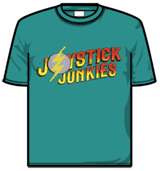 Joystick Junkies Tshirt - Flash Logo