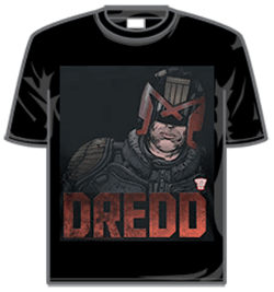 Judge Dredd Tshirt - Dredd Head