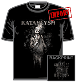 Kataklysm Tshirt - Crippled And Broken