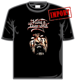 King Diamond Tshirt - Puppet Master Face